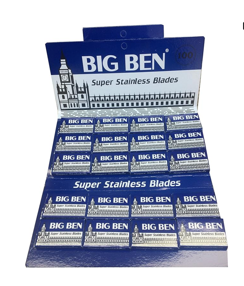 Big Ben Super Stainless Steel Double Edge Blades