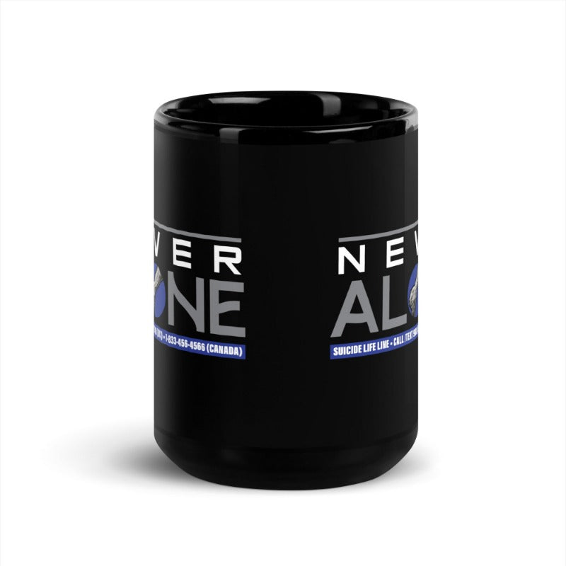 Black Glossy Coffee Mug