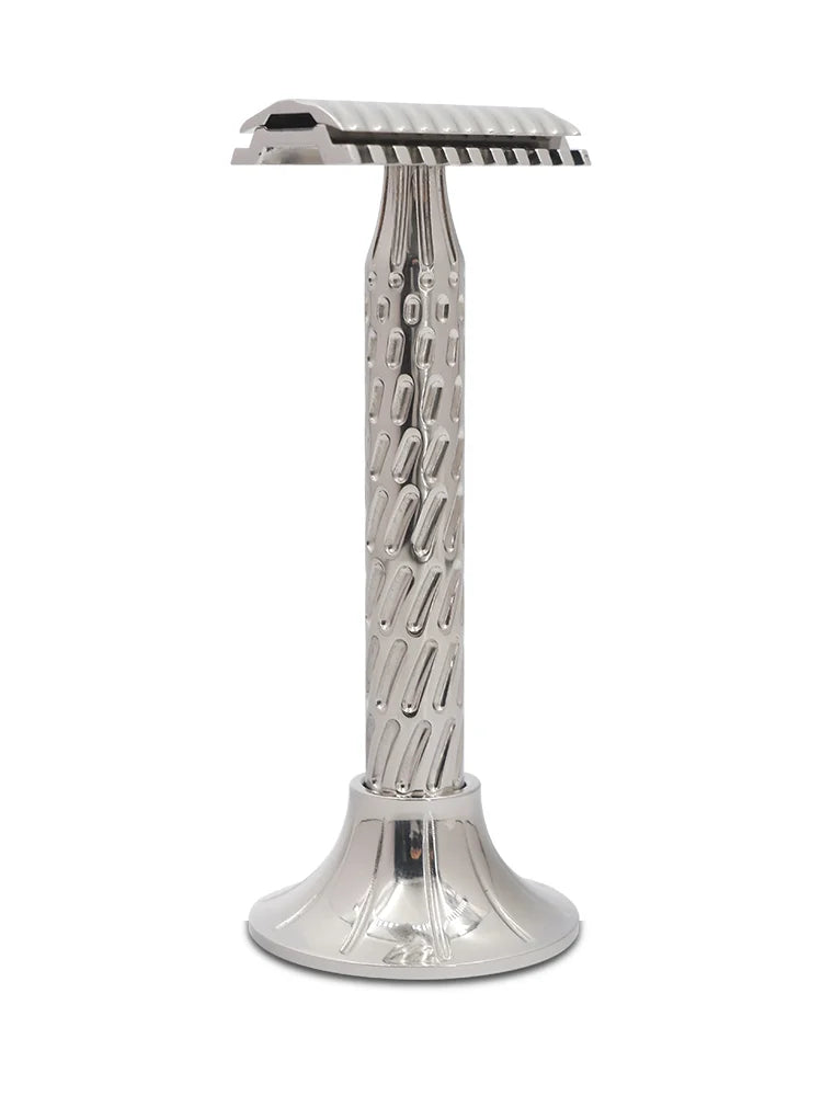 Boti Vortex Titanium Double Double Edge Safety Razor Polished