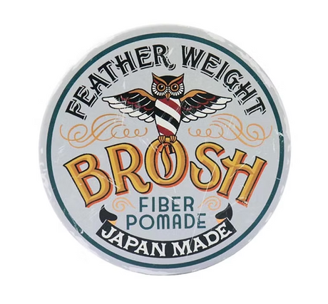 Brosh Feather Weight Fiber Pomade 4oz - Made in Japan