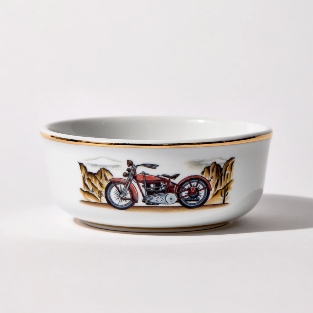 Brousseau and Dov King of the Road Premium Porcelain Shaving Bowl