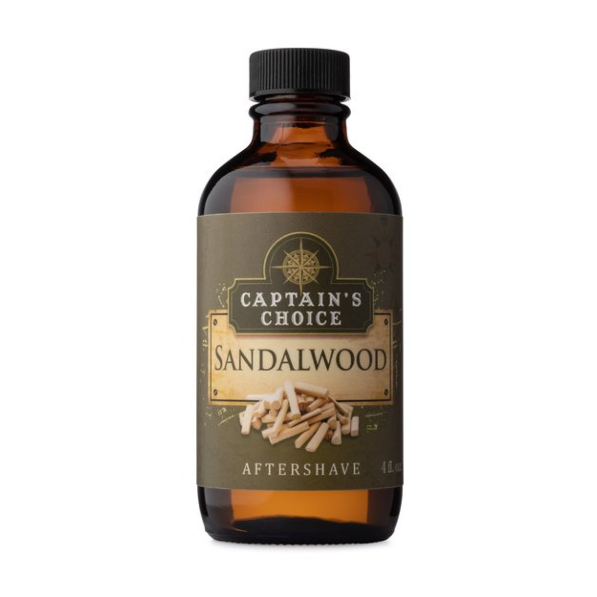 Captain's Choice Aftershave Sandalwood 4oz