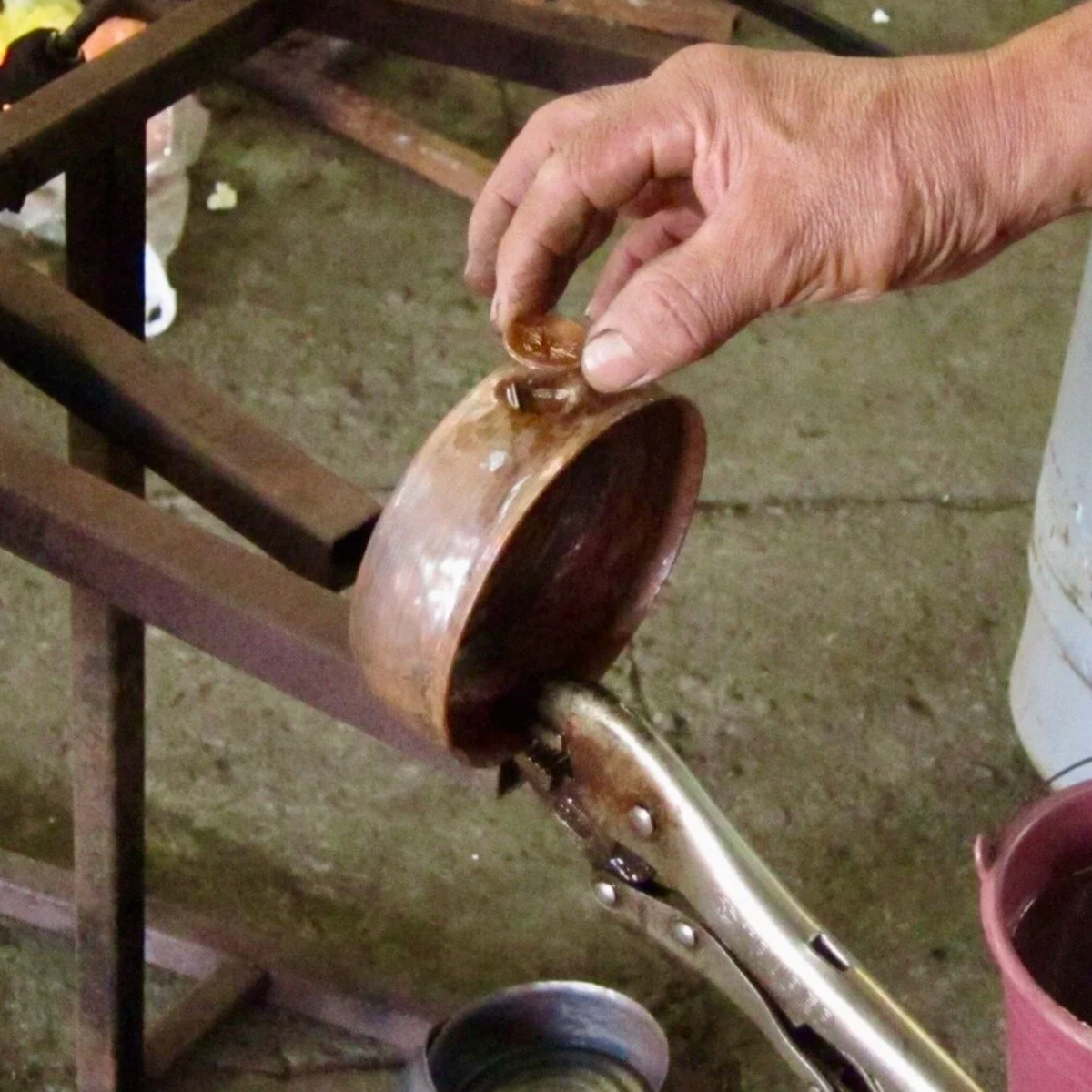 Captain's Choice OCEANIC Copper Lather Bowl