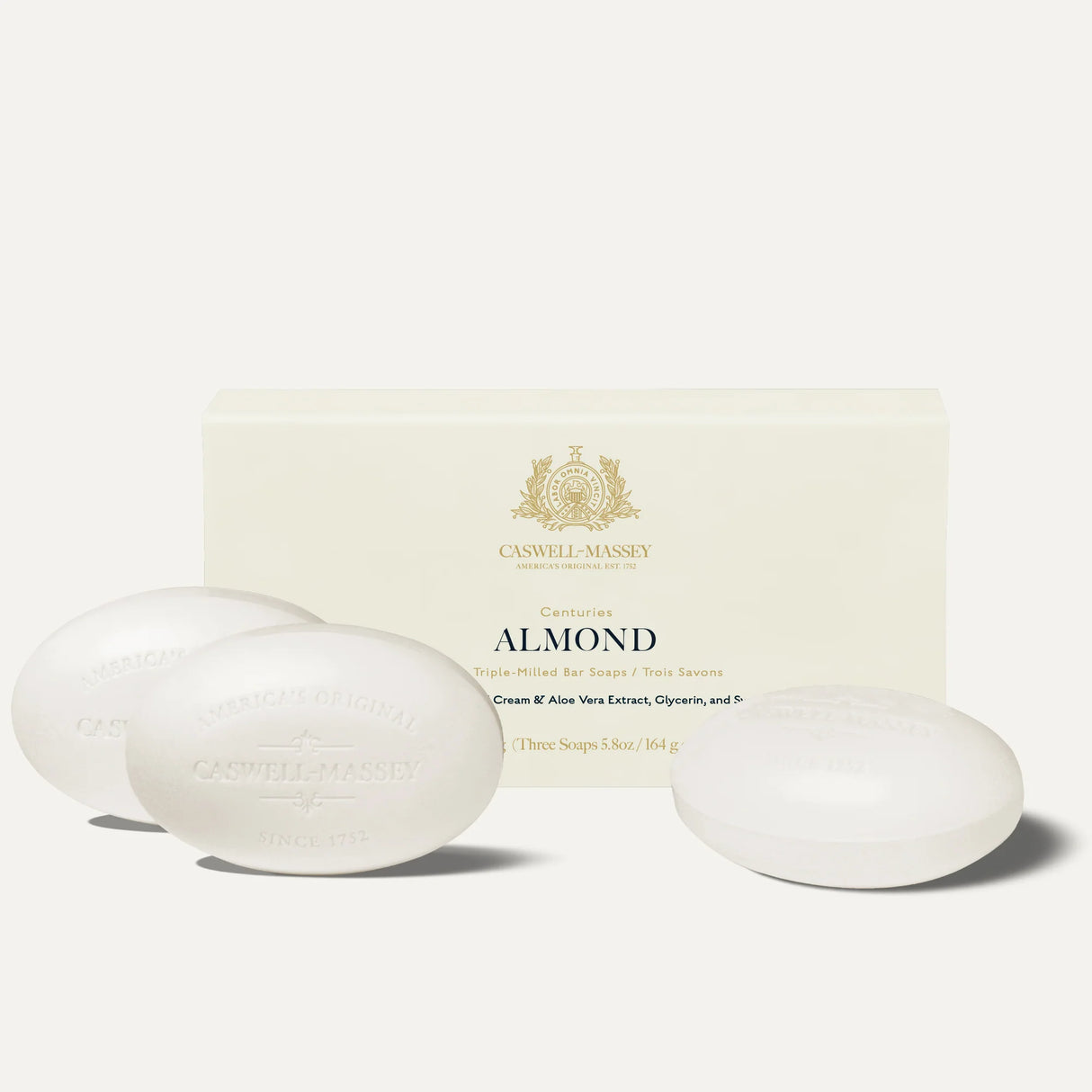 Caswell Massey Almond Bar Soap 5.8oz