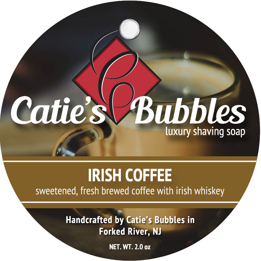 Catie's Bubbles - Irish Coffee - Luxury Shaving Soap - 2oz