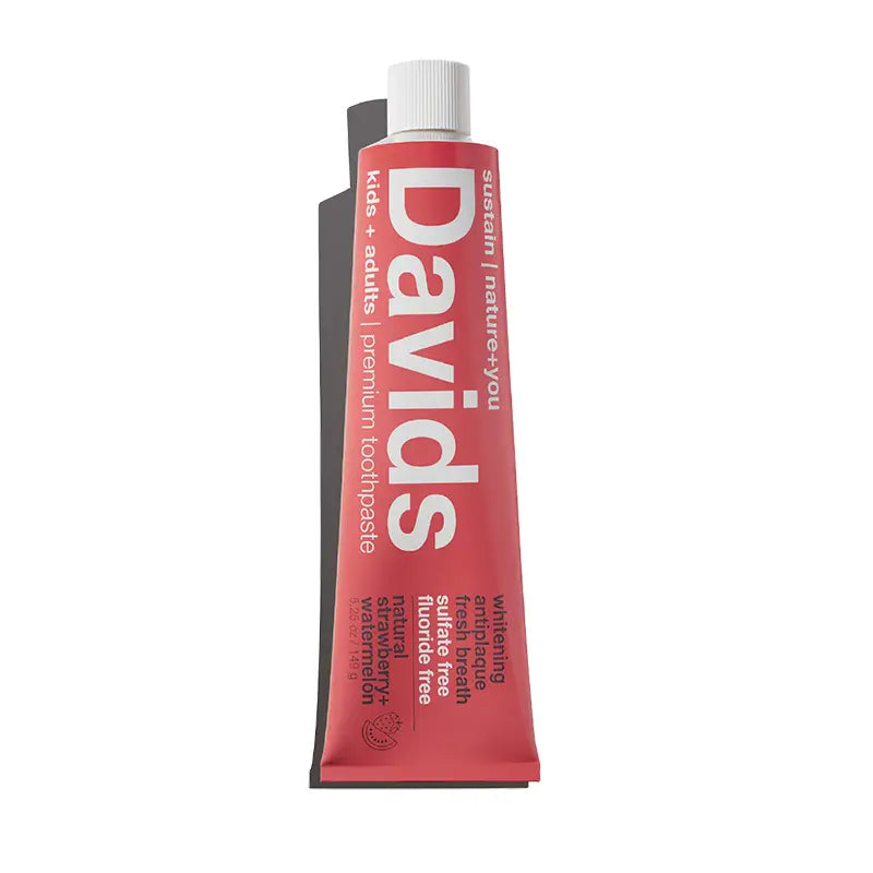 Davids Kids+Adults Premium Toothpaste/Strawberry Watermelon 5.25oz