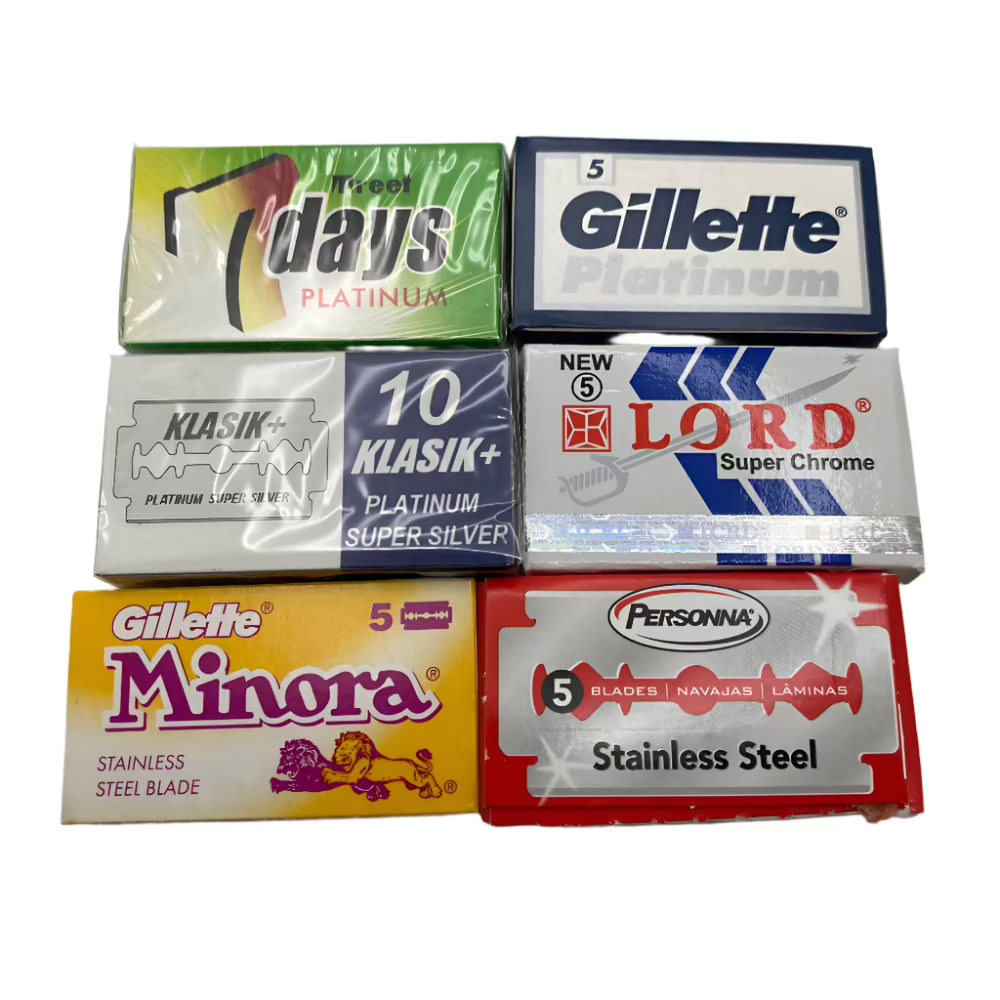 Double Edge Razor Blade Sample Pack Charlie 35 Blades