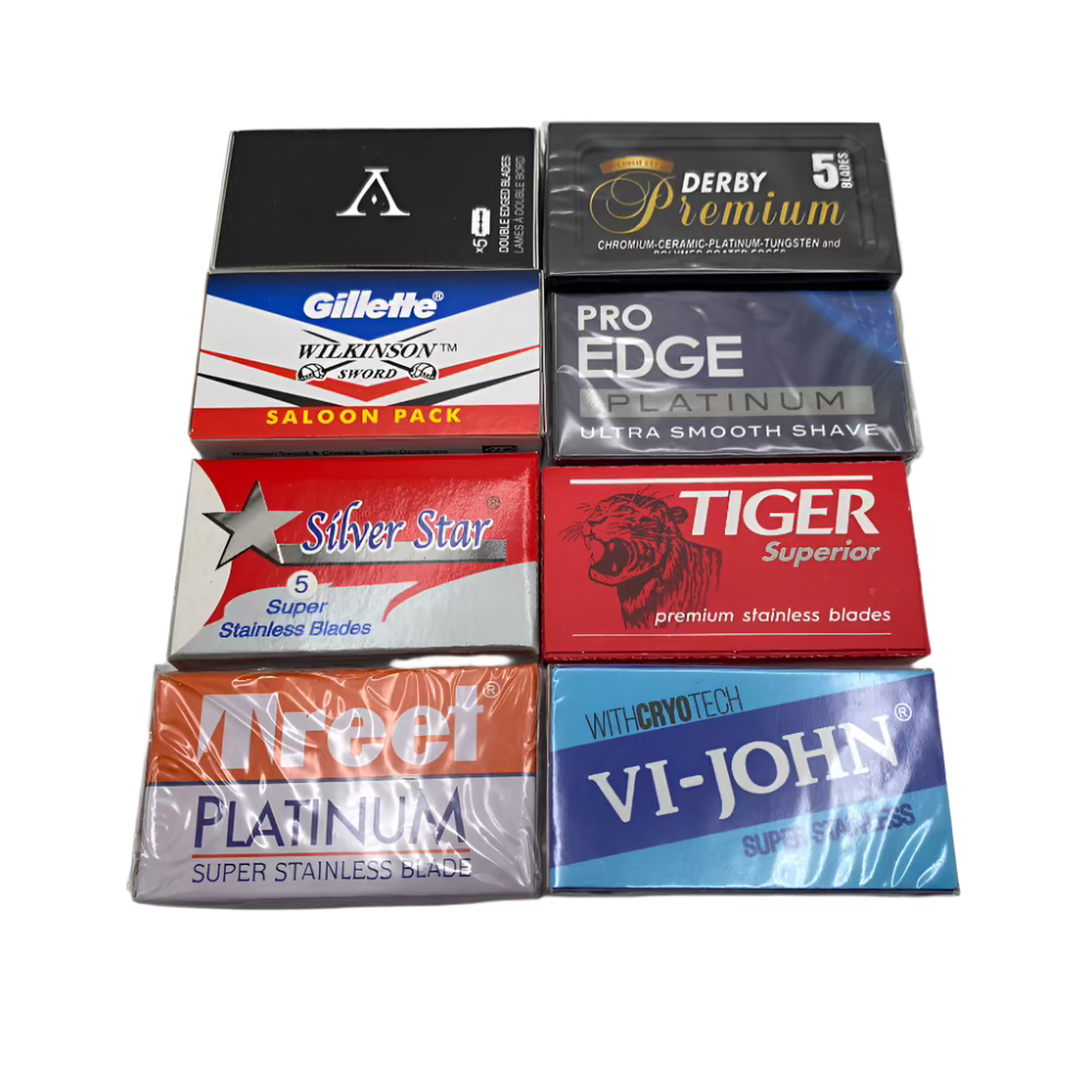 Double Edge Razor Blade Sample Pack Delta 45 Blades