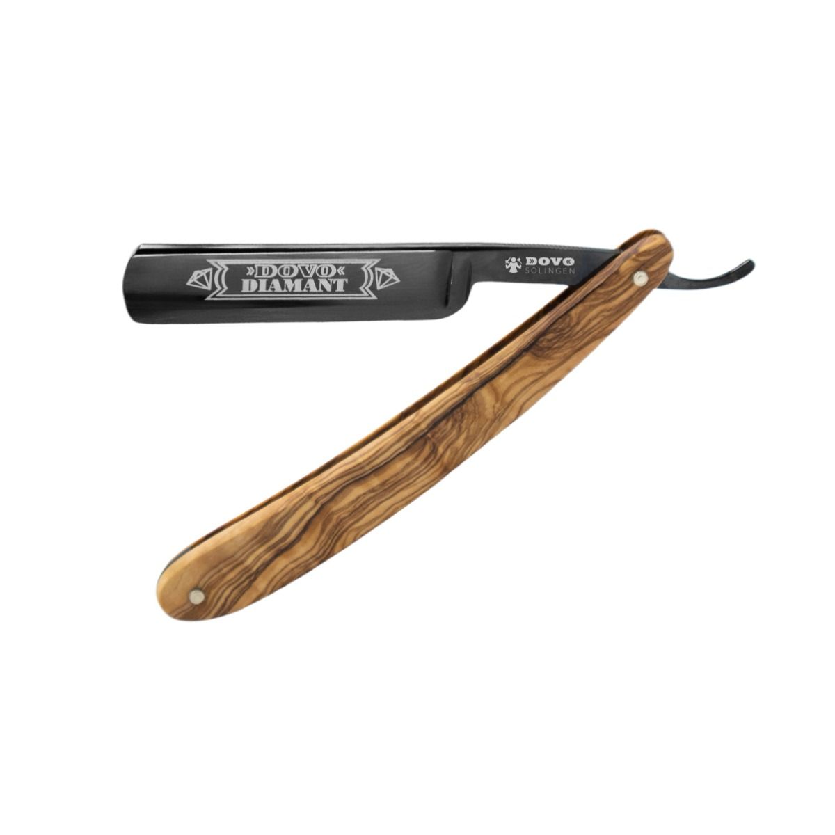 DOVO Diamant 5/8" Straight Razor with Gold Ornamentation
