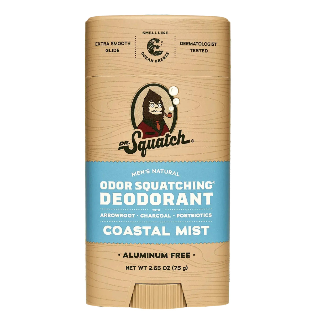 Dr. Squatch Coastal Mist Deodorant | Clean Ocean-Fresh Natural Protection