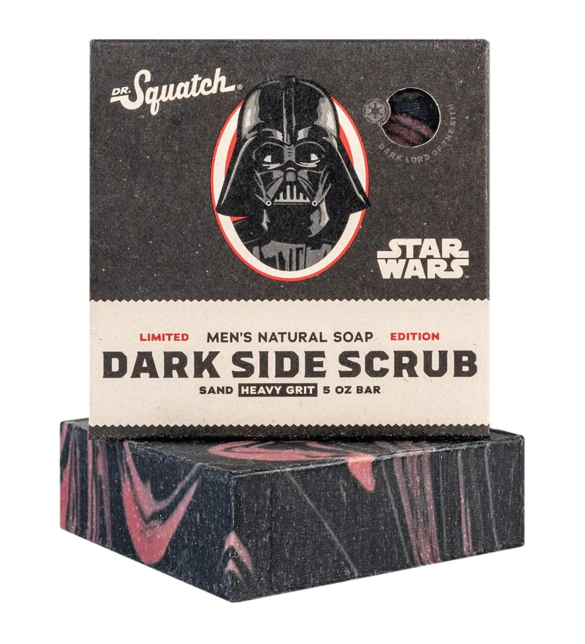 Dr. Squatch Dark Side Scrub Bar Soap
