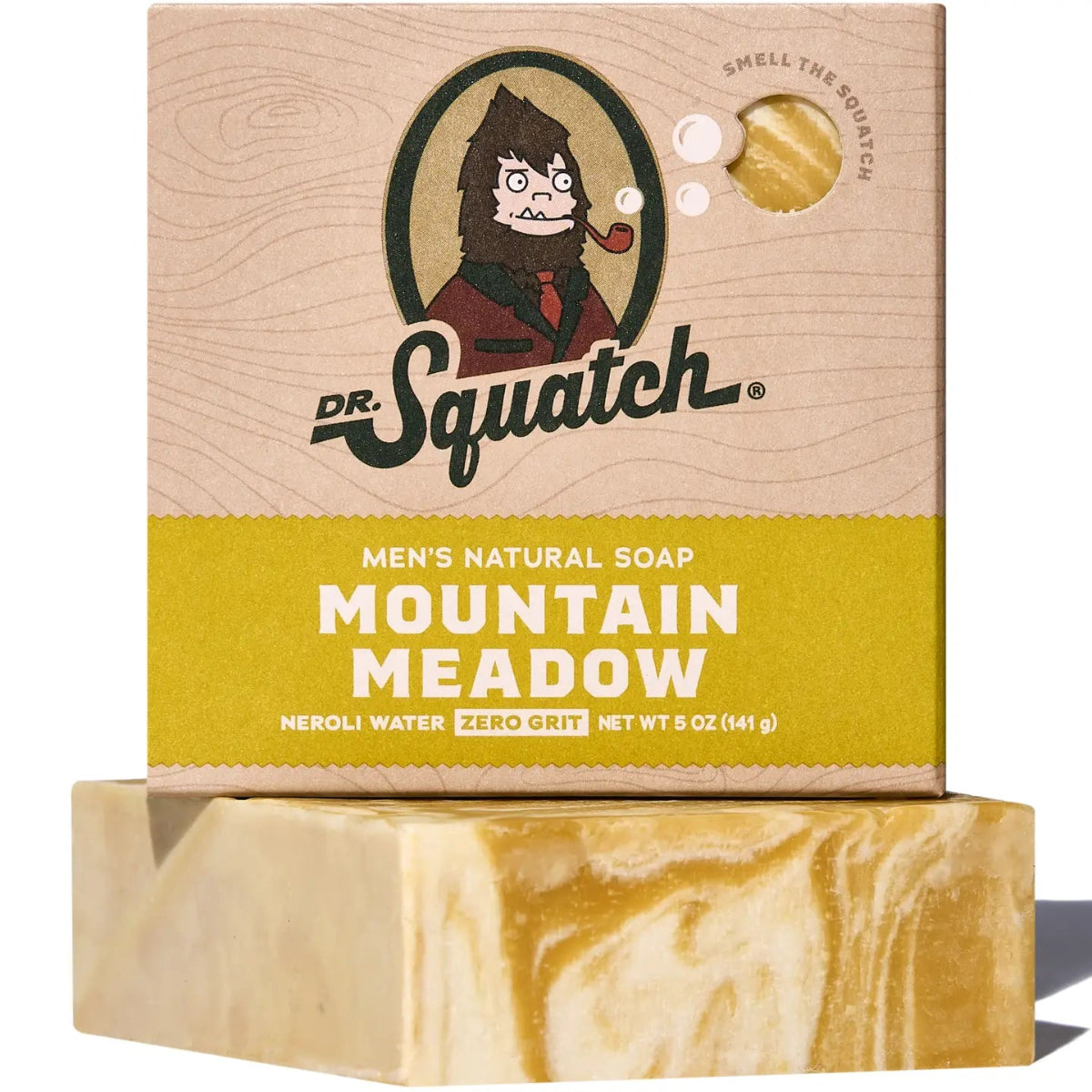 Dr. Squatch Mountain Meadow Bar Soap 5oz | Neroli, Eucalyptus & Musk