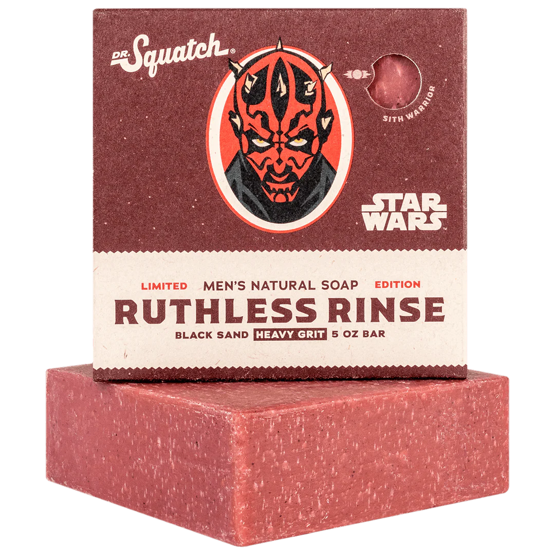 Dr. Squatch Ruthless Rinse Bar Soap