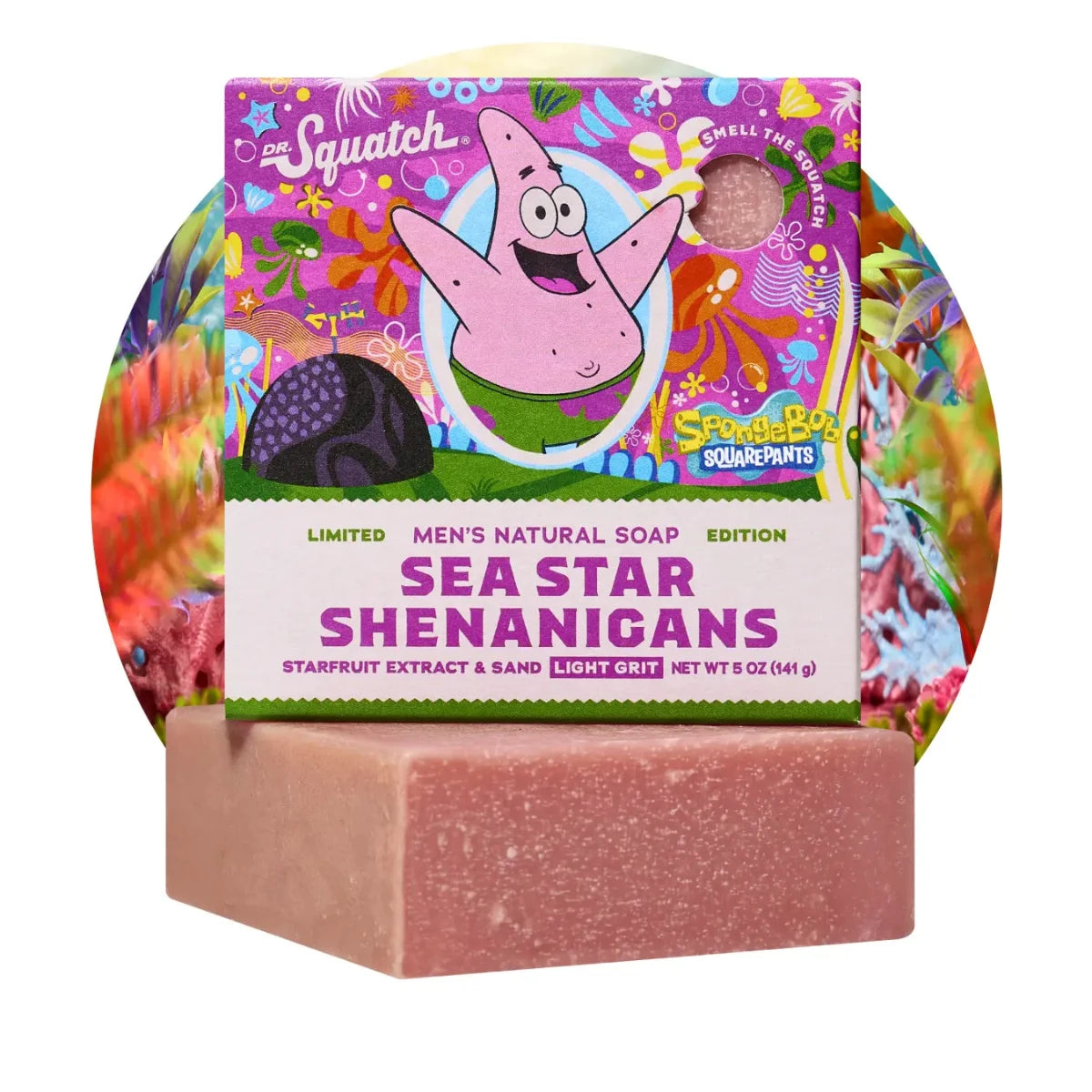 Dr. Squatch Sea Star Shenanigans Bar Soap