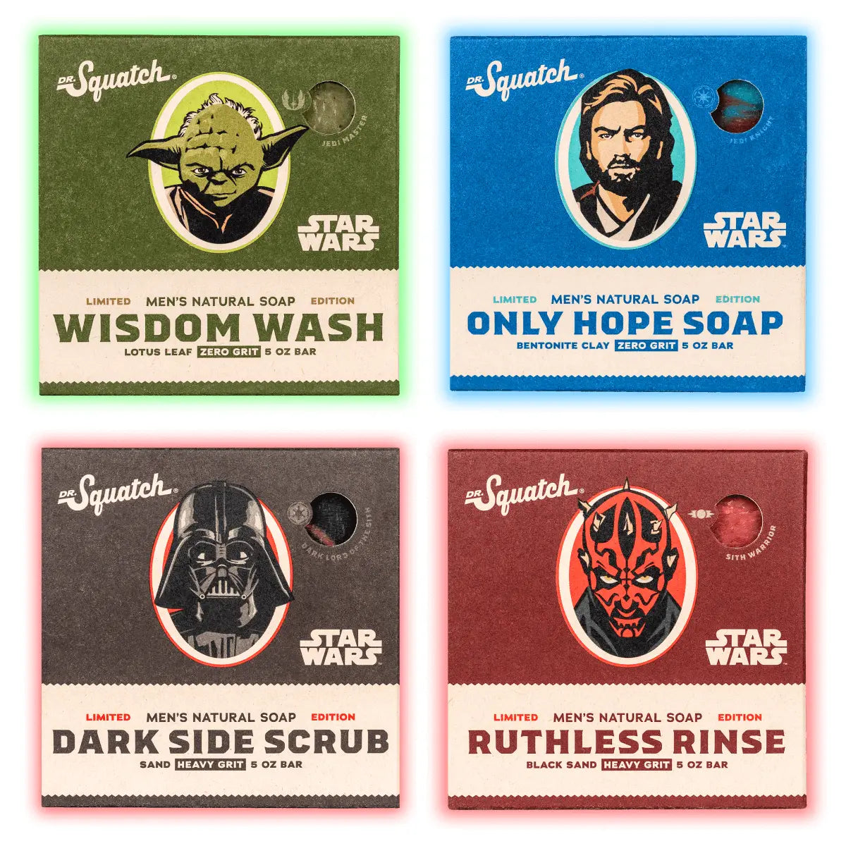 Dr. Squatch The Star Wars™ Collection I Collector’s Box Bar Soap Set