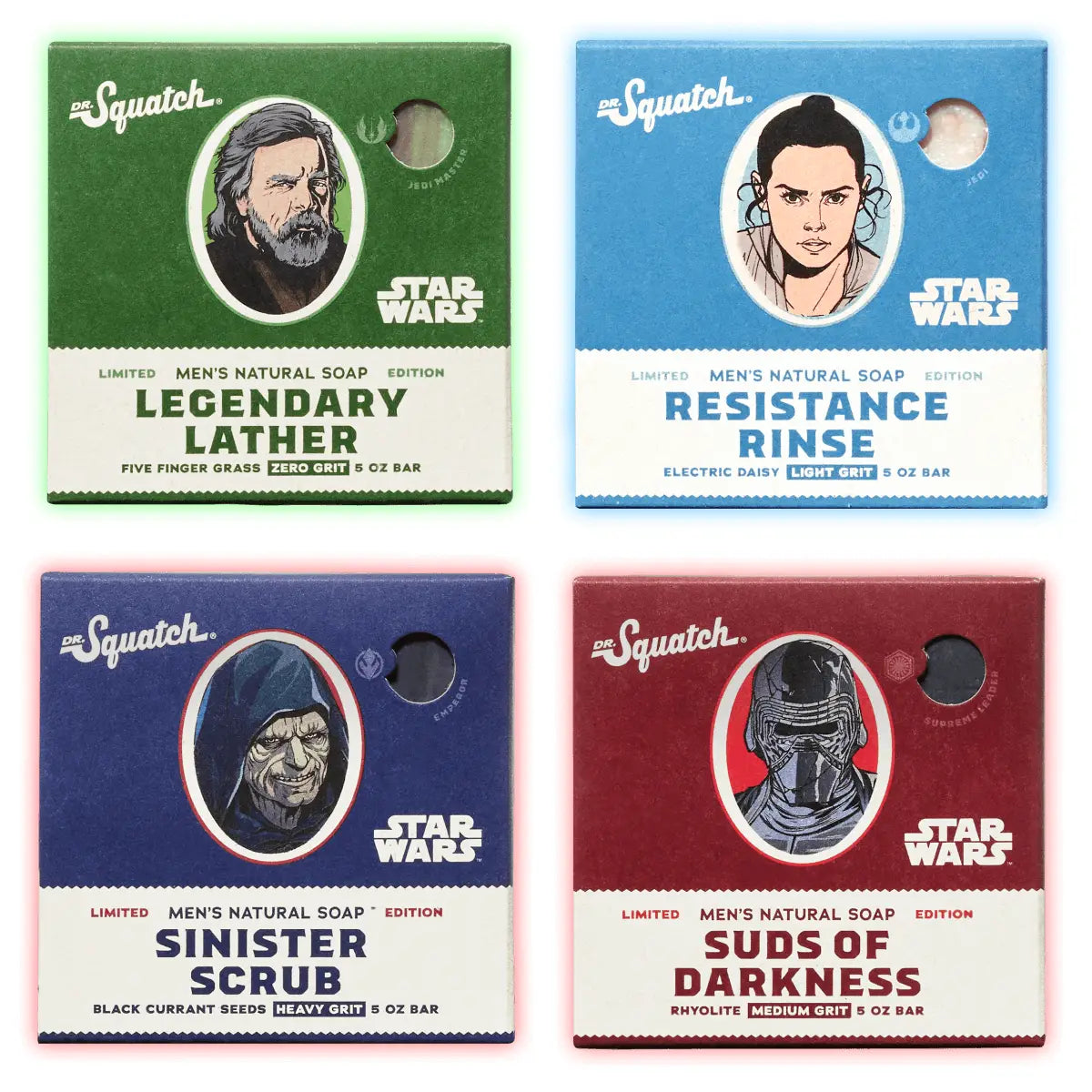 Dr. Squatch The Star Wars™ Collection II Collector’s Box Bar Soap Set