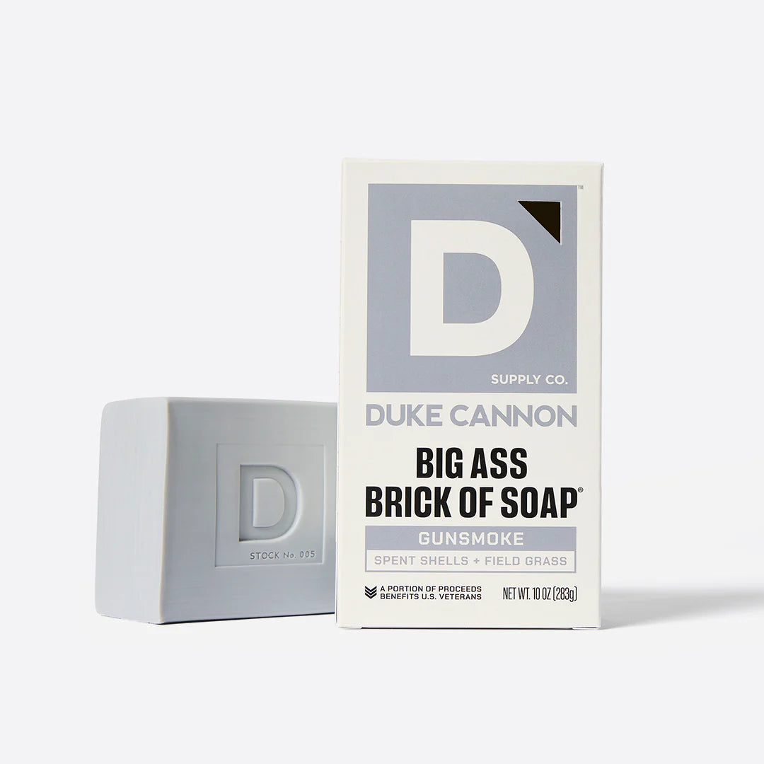 Duke Cannon Gun Smoke Bar Soap 10oz