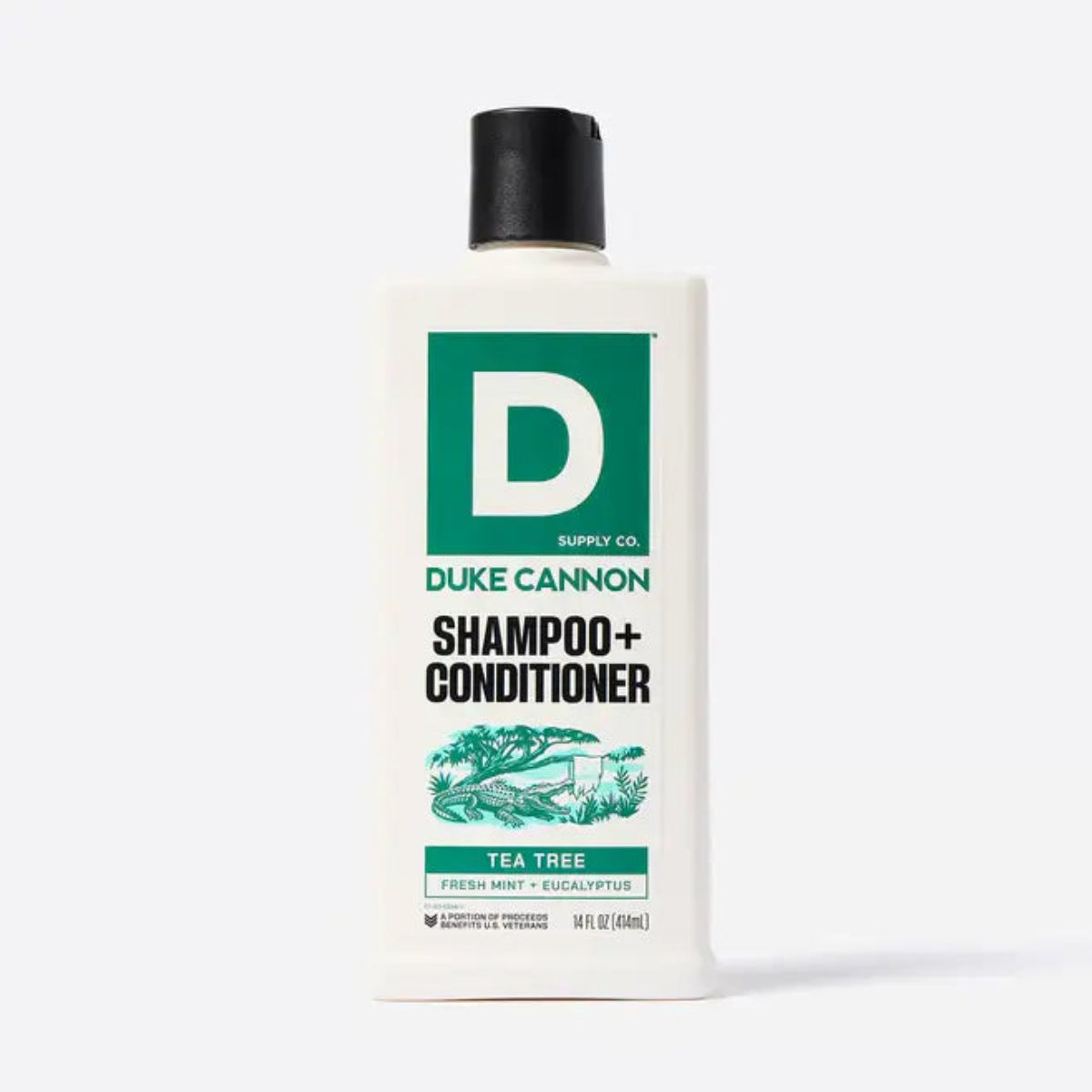 Duke Cannon Tea Tree 2-in-1 Hair Wash 14oz