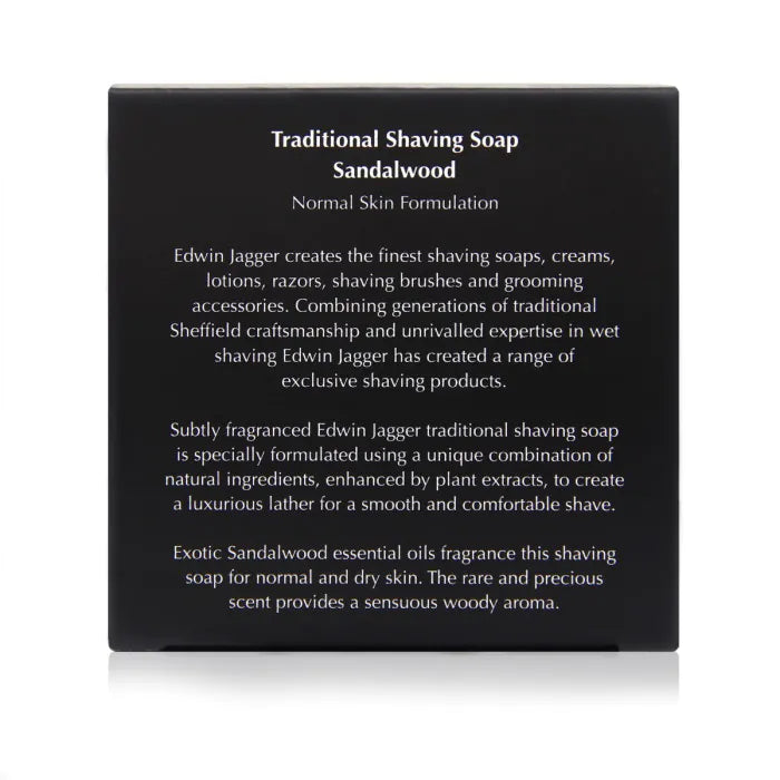 Edwin Jagger Sandalwood Shaving Soap Refill 65g (3 Pack)