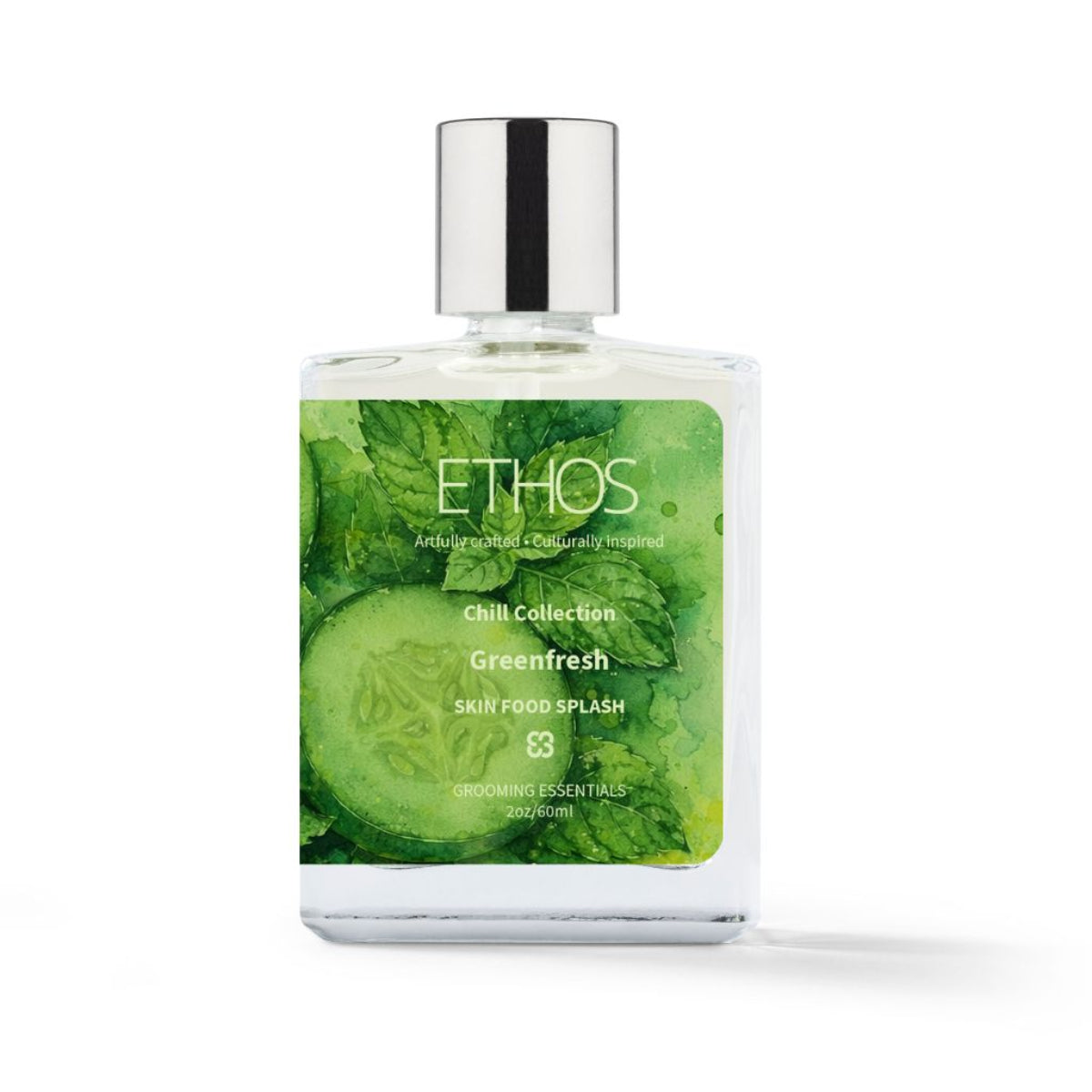 Ethos Grooming Essentials GreenFresh Skin Food Splash 60ml