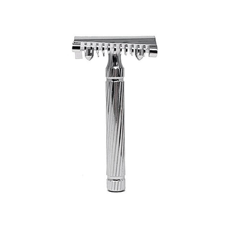 Fatip - Chrome Piccolo Double Edge Safety Razor - Open Comb
