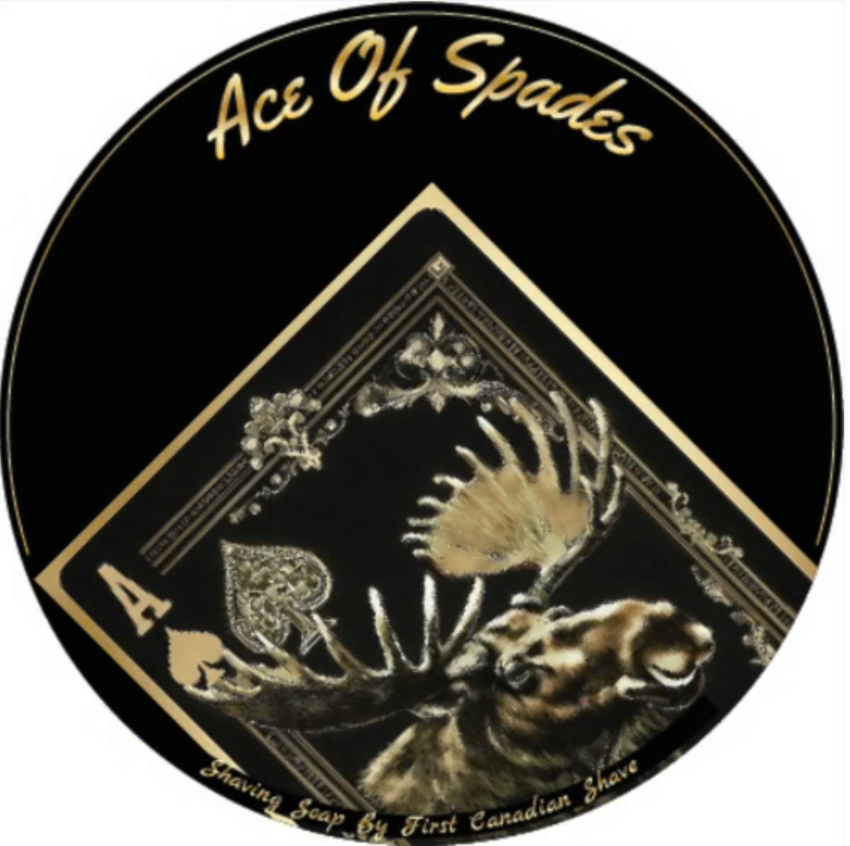 First Canadian Shave Ace of Spades Shaving Soap 4oz