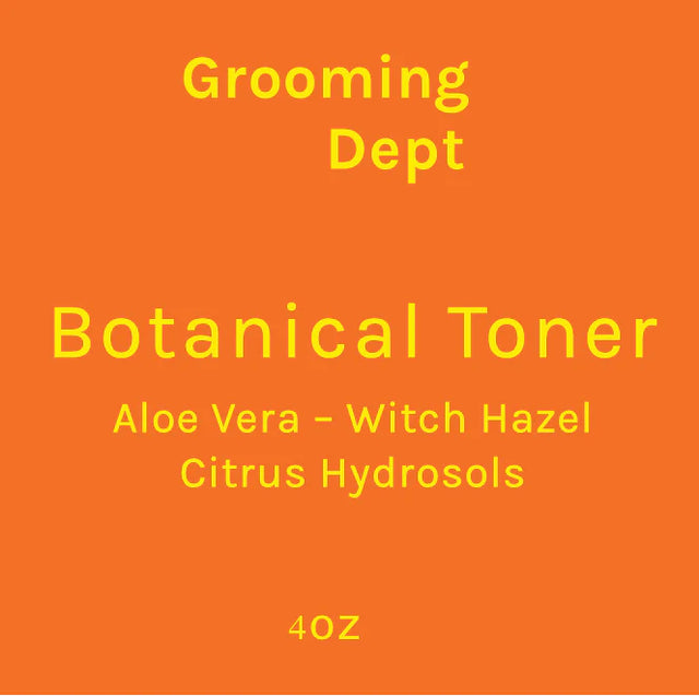 Grooming Dept Citrus Botanical Toner 4oz