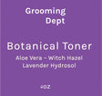 Grooming Dept Lavender Botanical Toner 4oz