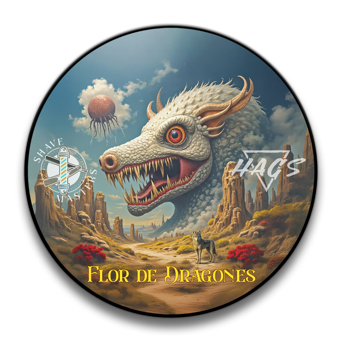 HAGS Flor de Dragones Shaving Soap 4oz