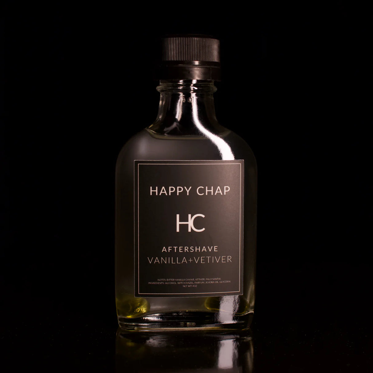 Happy Chap Vanilla+Vetiver Aftershave Splash 4oz