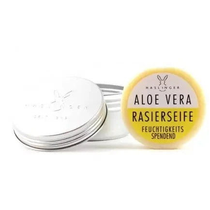 Haslinger Schafmilch - Aloe Vera Shaving Soap - 60g