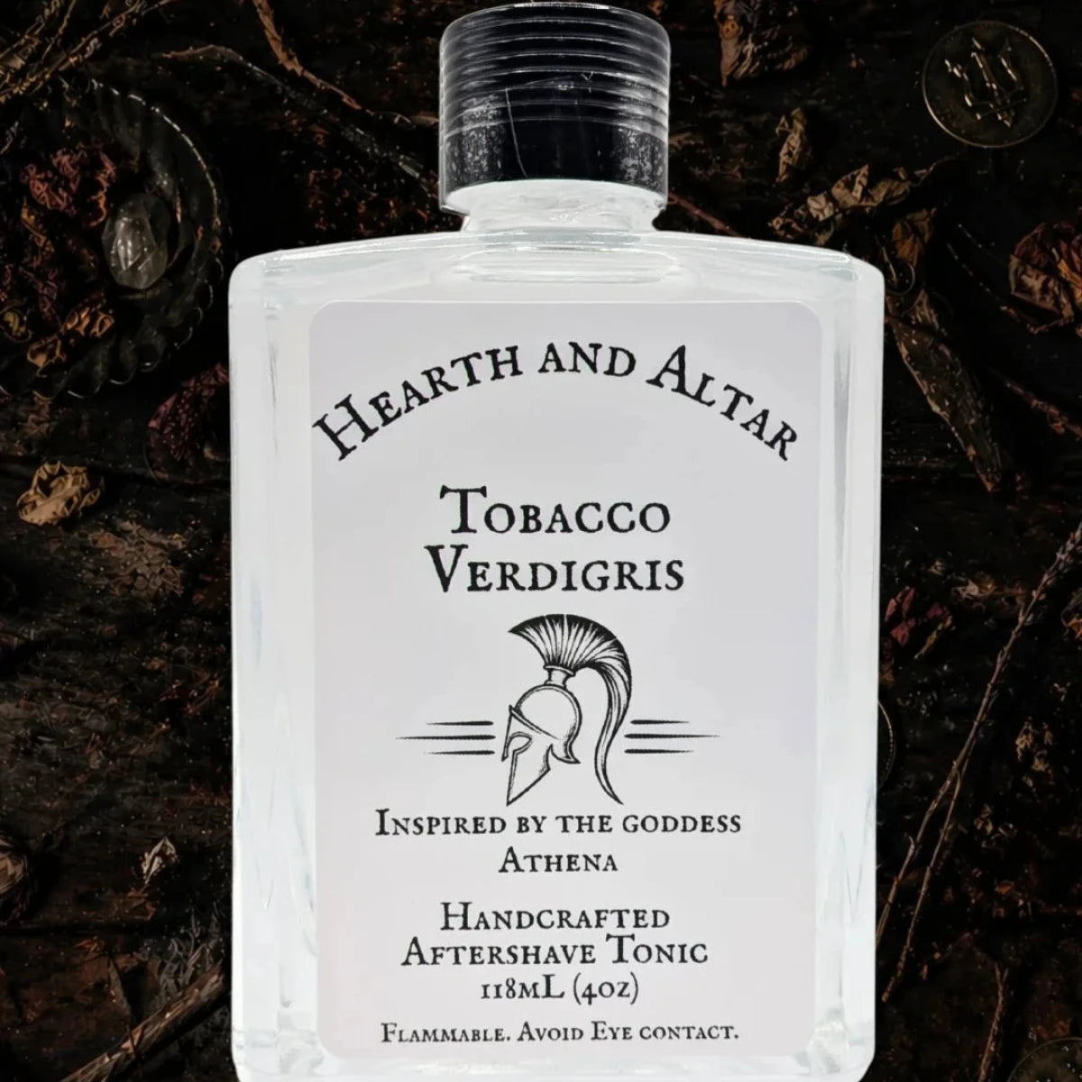 Hearth & Altar Tobacco Verdigris Aftershave Tonic 4oz
