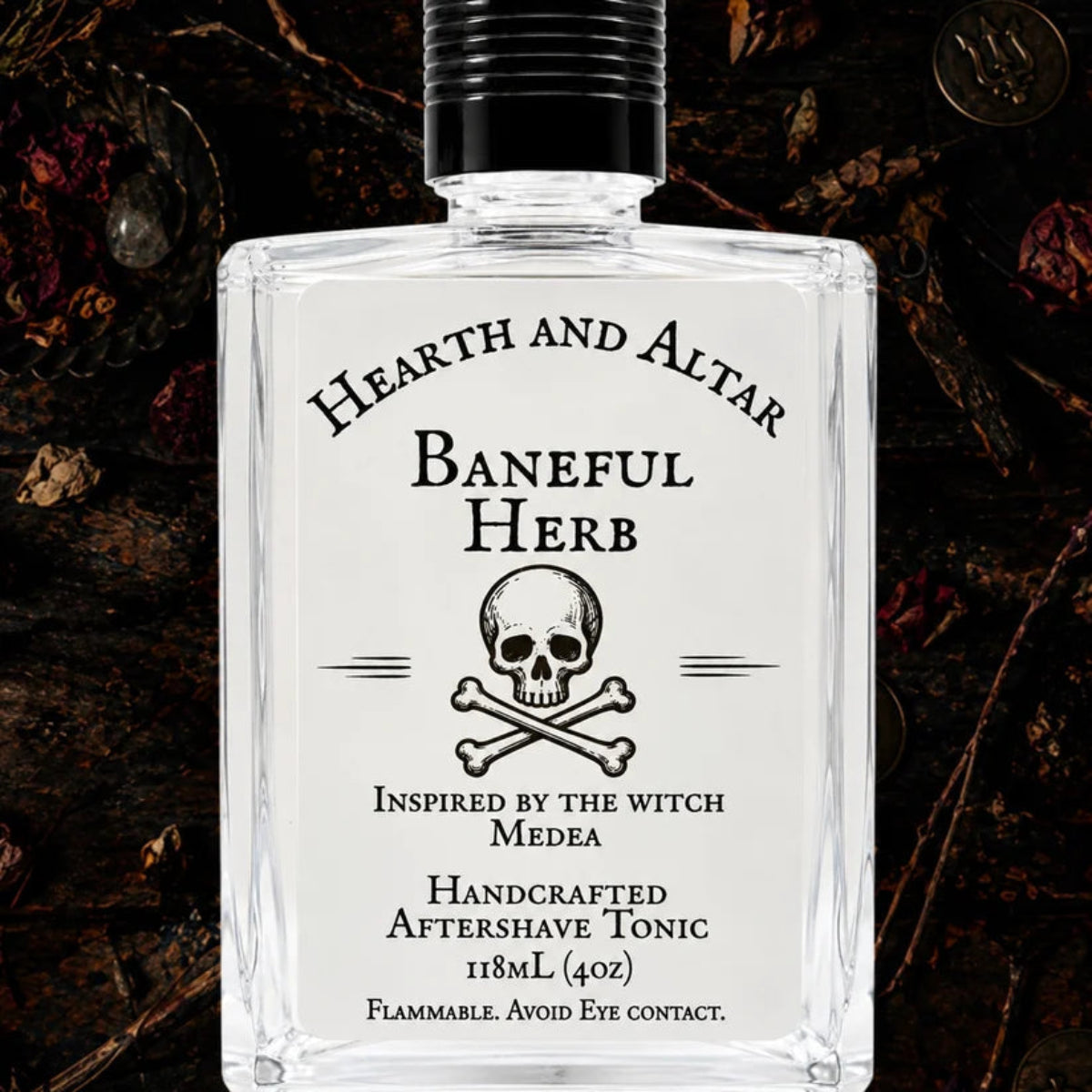 Hearth and Altar Baneful Herb Aftershave Tonic 4oz