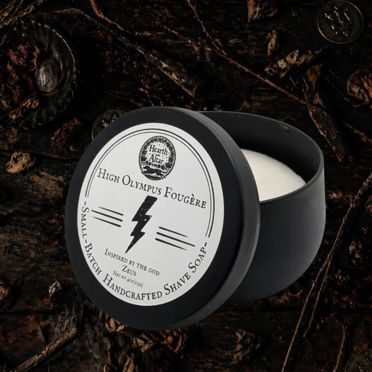 Hearth and Altar High Olympus Fougere Shave Soap 3.8oz