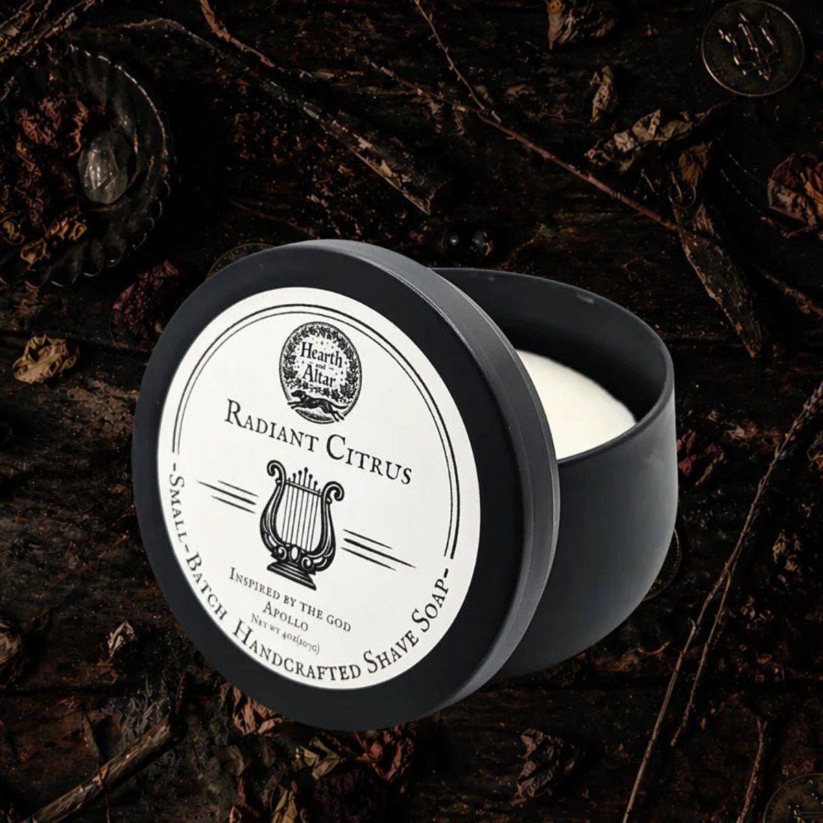 Hearth and Altar Radiant Citrus Shave Soap 3.8oz.