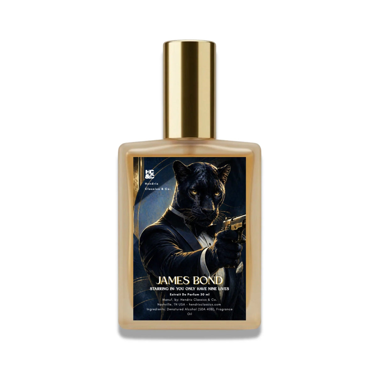 Hendrix Classics & Co. James Bond Starring in: You Only Have Nine Lives Extrait De Parfum 30ml