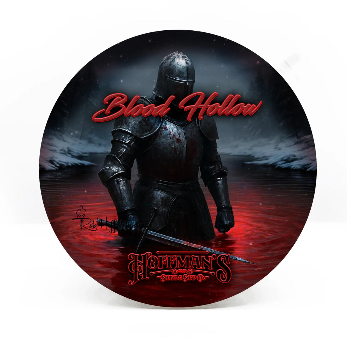 Hoffman's Blood Hollow Shaving Soap 4oz