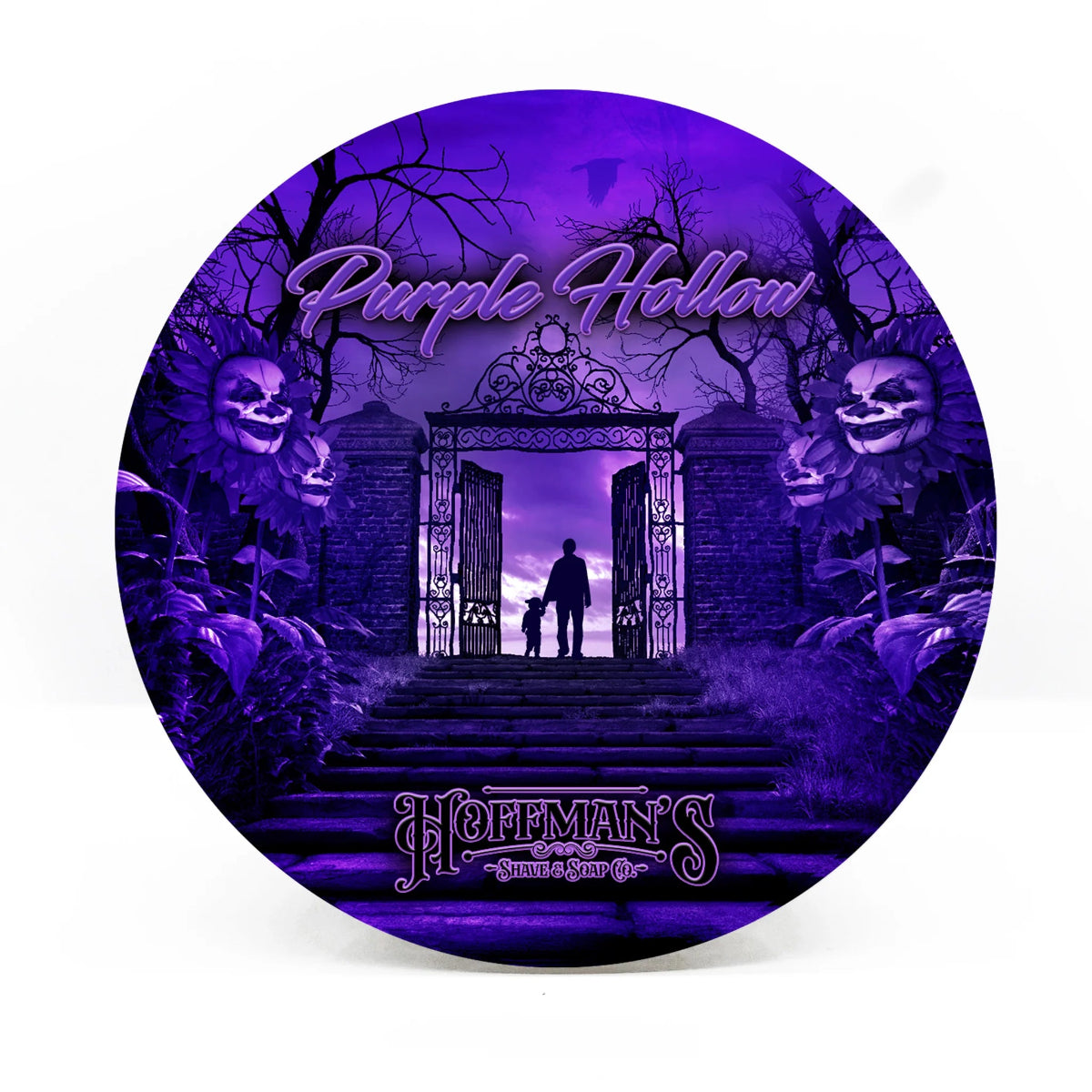 Hoffman's Purple Hollow Shave Soap 4oz