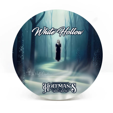 Hoffman's White Hollow Shave Soap 4oz