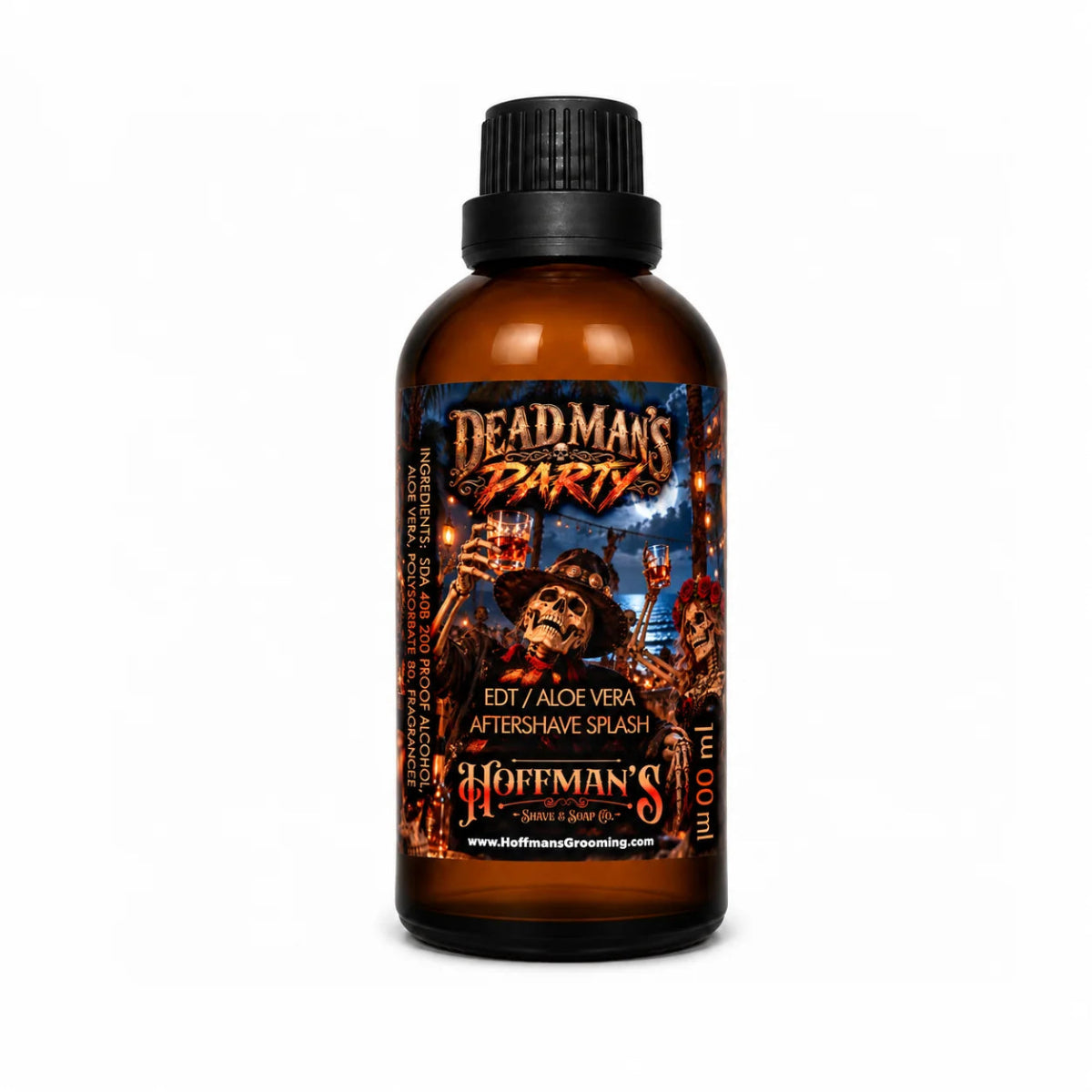 Hoffman's Dead Man's Party Aftershave Splash 100ml