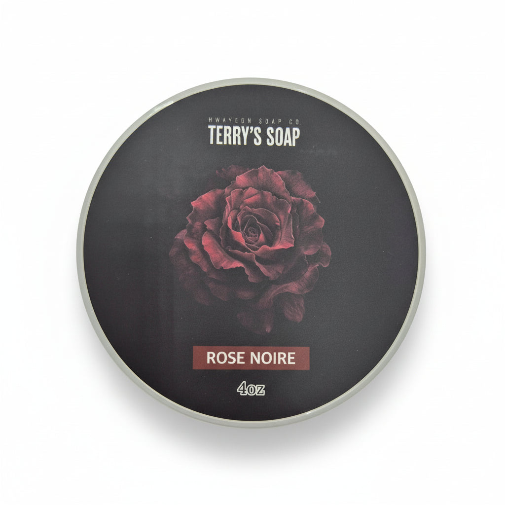 Hwayeon Soap Co. Terry's Soap Rose Noire Shave Soap 5oz