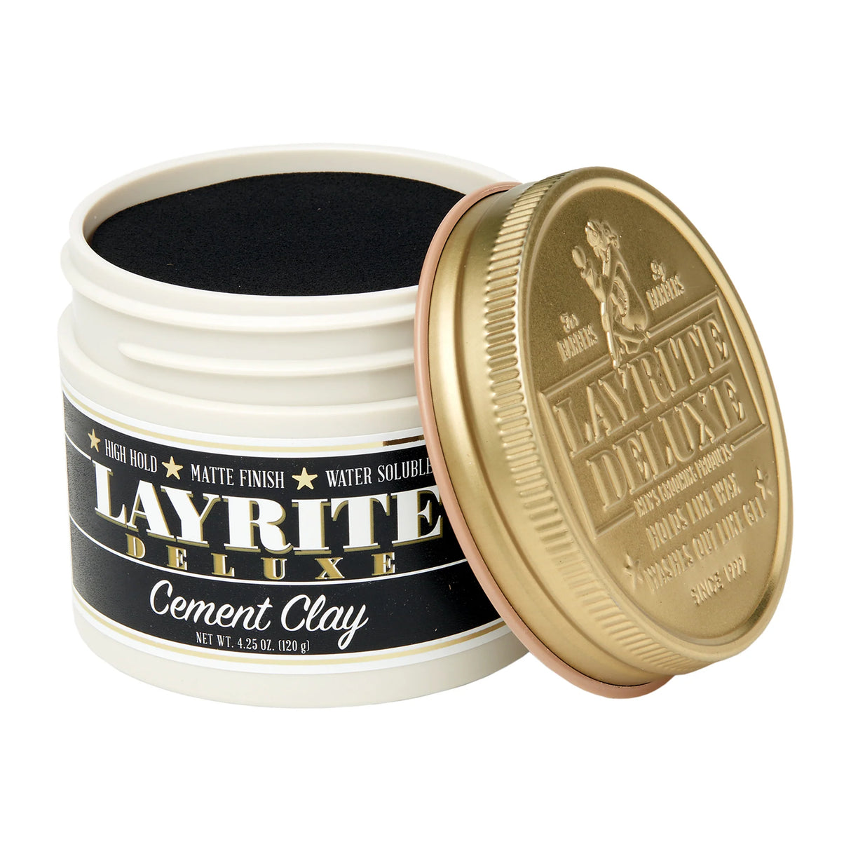 Layrite Cement Extreme High Hold Matte Hair Clay 4.25oz