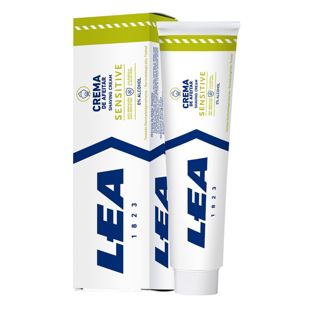 Lea Shaving Cream in Tube Sensitive 100g