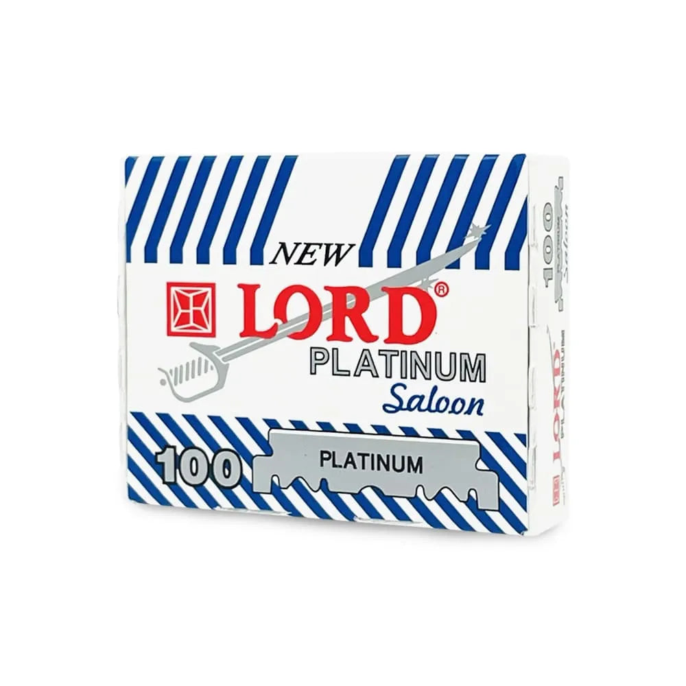 Lord - Saloon Style Platinum Single Edge Razor Blades - 100 Half DE Blades