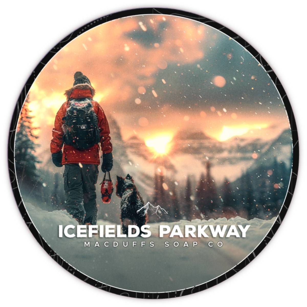 Macduffs Soap Company Icefields Parkway Shaving Soap 4oz