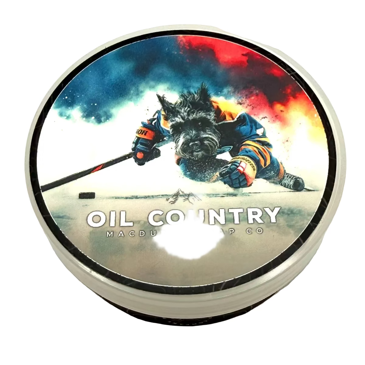 MacDuffs Soap Company Oil Country Shaving Soap 4oz