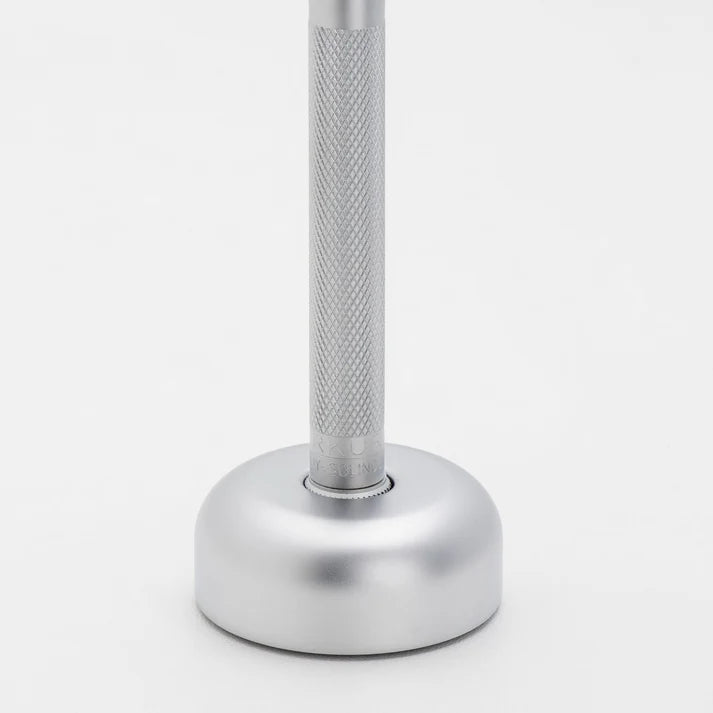 Merkur - 22c Long Handled Matte Chrome Safety Razor with Stand