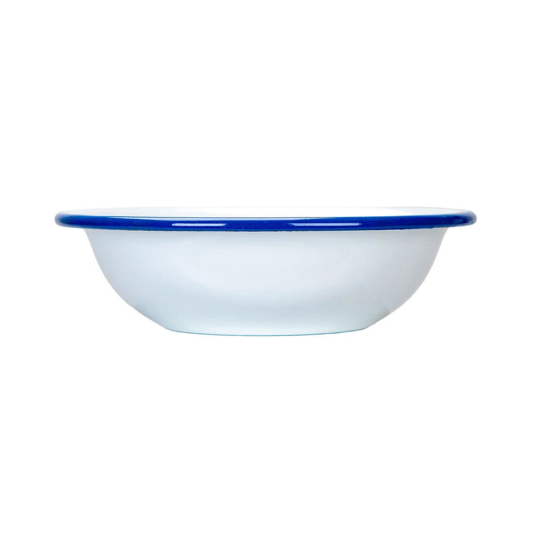 Merkur 4010 Enamel Shaving Bowl White & Blue