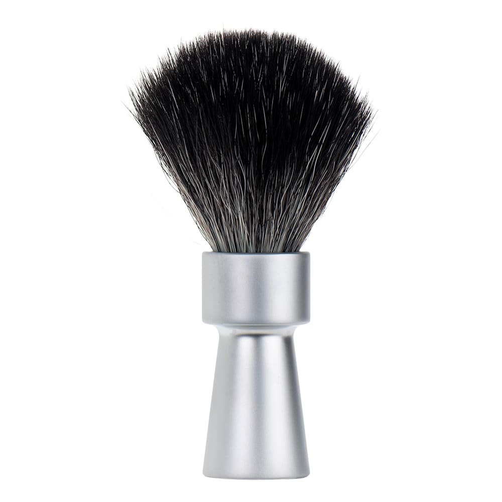 Merkur - Synthetic Matte Chrome - Shaving Brush