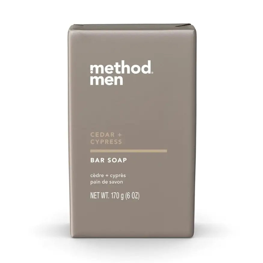 Method Men Cedar & Cypress Bar Soap, 6 oz